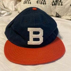 Ebbets Field 1949 Brooklyn Bushwicks wool fitted baseball hat 7 3/8